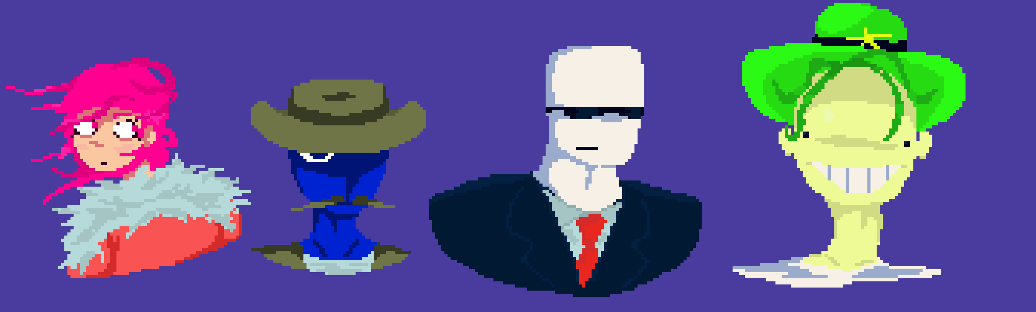 [236914] look at my interesting little bunch of buddies i still got one more to do