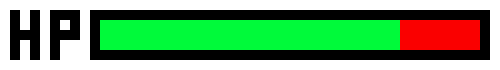 [aefbd9] HP Bar 80%