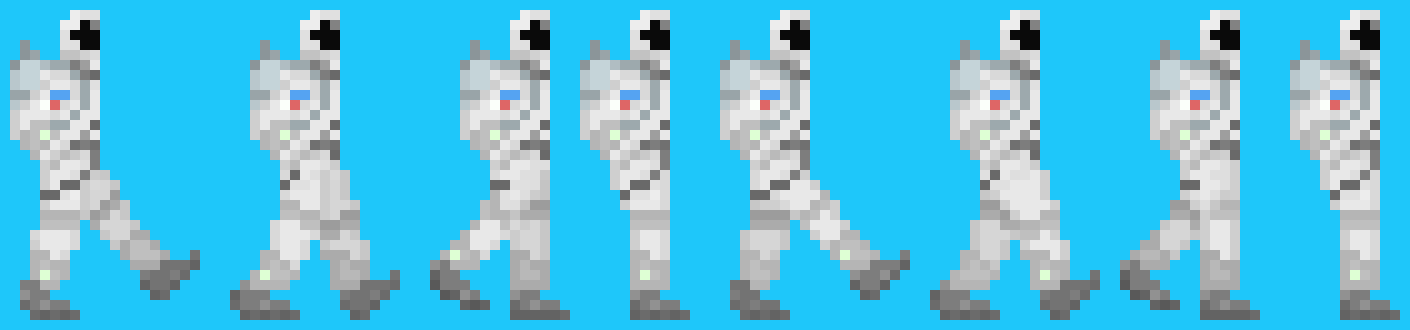 [9664c4] Walking Animation 1