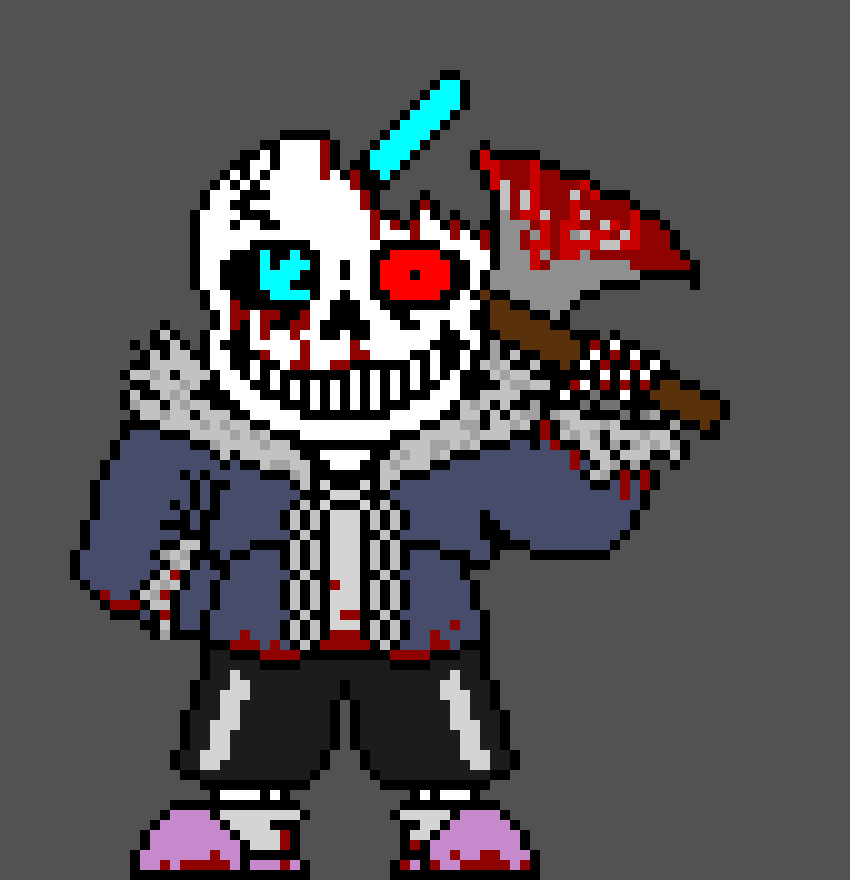 [e8cb42] HorrorHorror Sans (my take) fixed