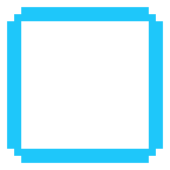 [9664c4] Logo pixel border