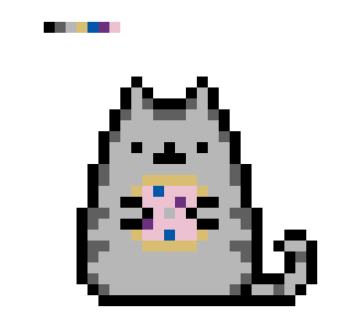 [afbd24] Pusheen With Donut