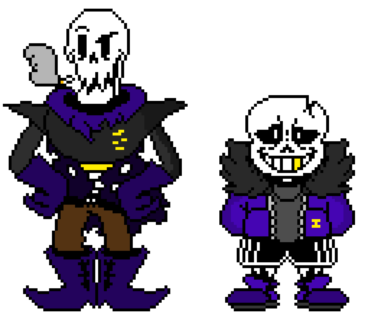 Sansy: i usually just hang out in the house watching anime or playing games. - Papyrus: And i make my great dishes for my big sis. psst, my big sis has been through alot. and i mean ALOT, treat her with respect please.