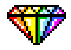 [9664c4] Rainbow Diamond