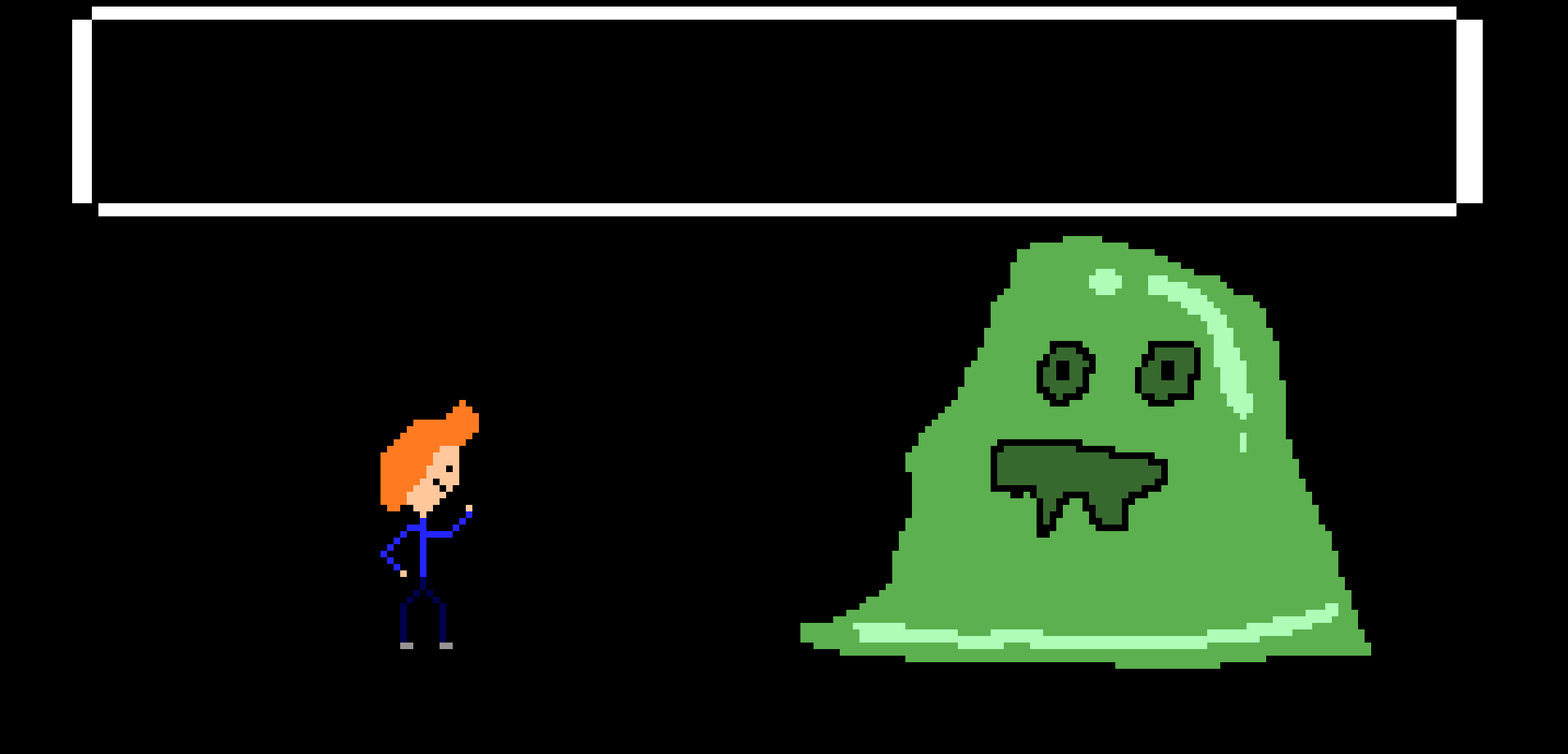 [b9450d] Acorn encounters a slime!