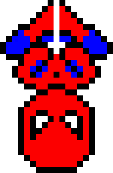 [4a3fe4] Spider-Man Pixel Art