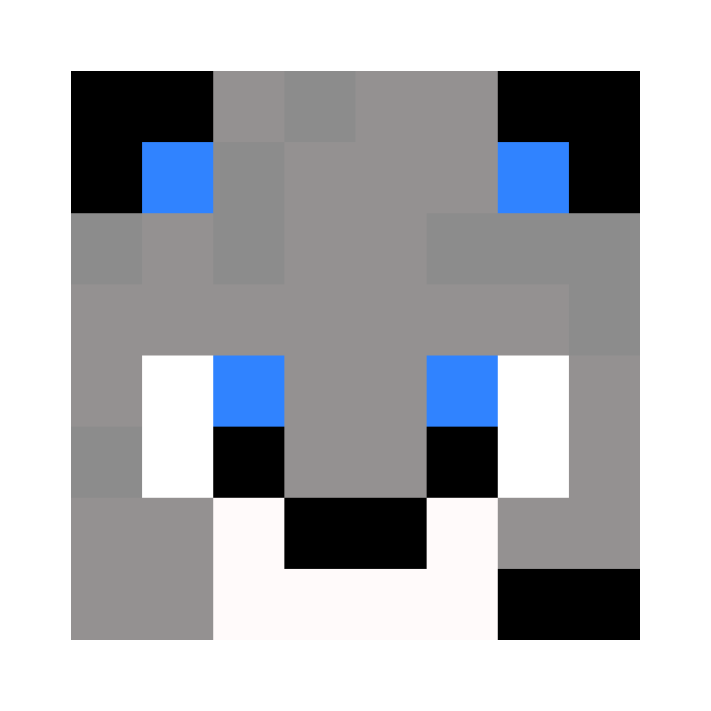 [9664c4] Gamer Wolf Face