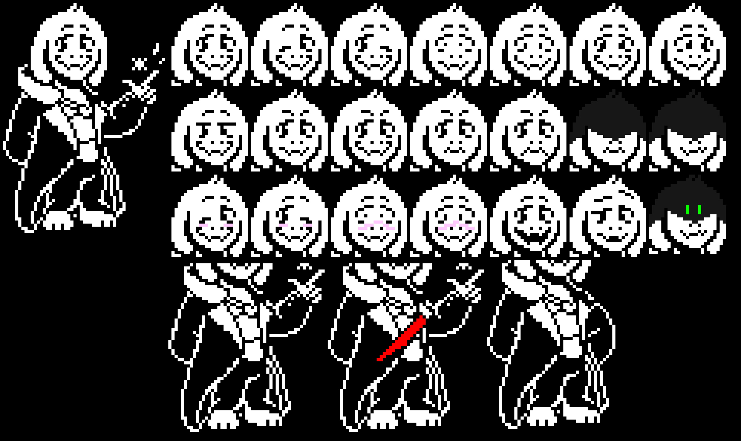 "SuddenShiftfulSwaps Asriel [Palette] | V2  -Terrie