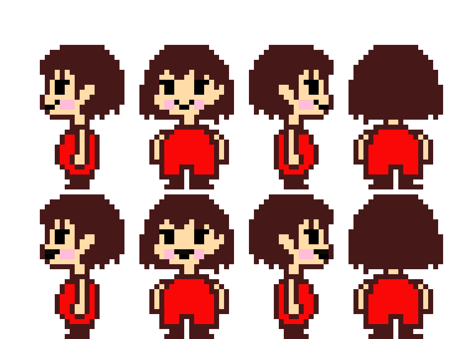 [41ee95] GirlfriendSprite Sheet (No walking sprites)