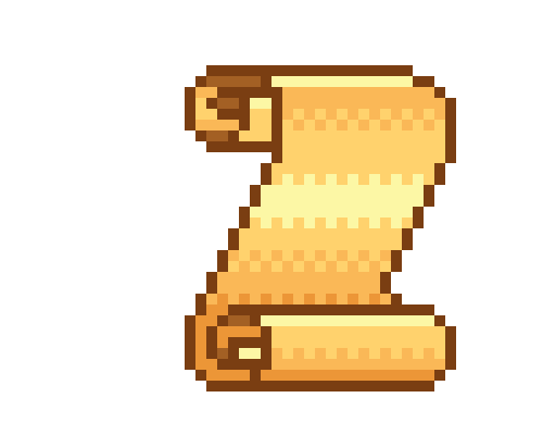 [9664c4] Open Parchment Scroll
