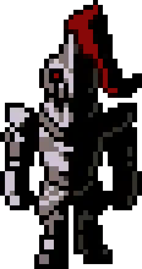 Undyne The Undying (overworld sprite)(armour)