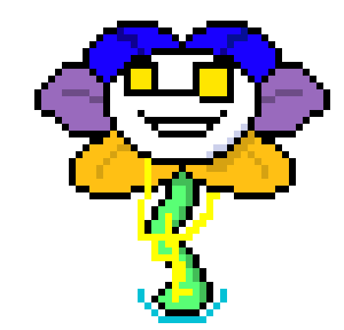 [8414ff] underfresh Flowey Sprite