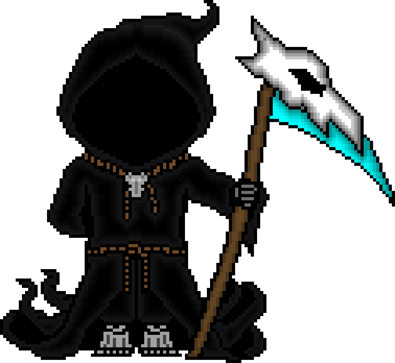 [92d336] Reaper Sans (Black Face)