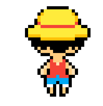 [991f1f] luffy back