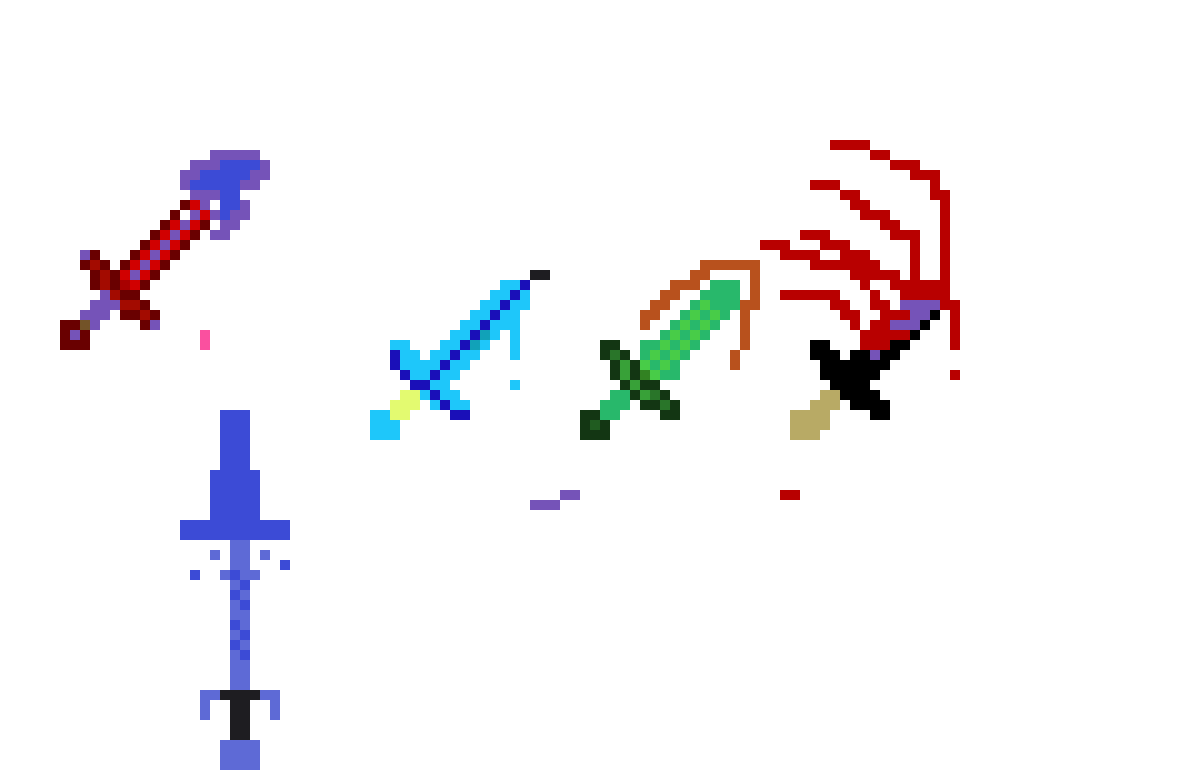 [9664c4] Minecraft Swords