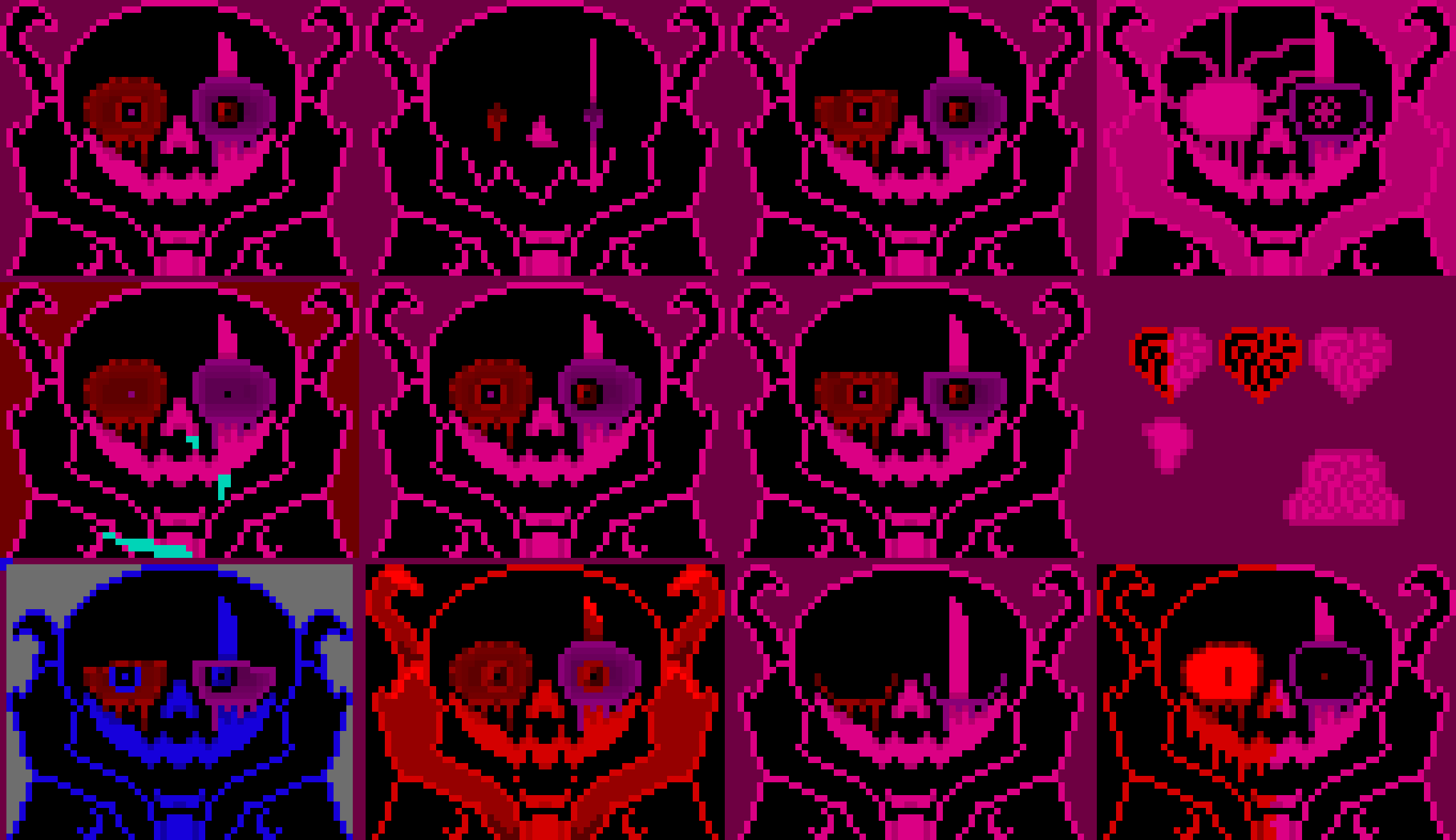[added special backgrounds for some of my faces]