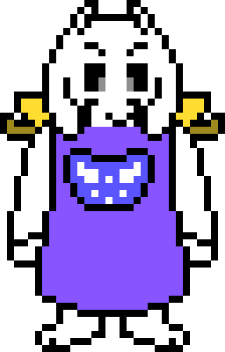 Asriel Battle Sprite