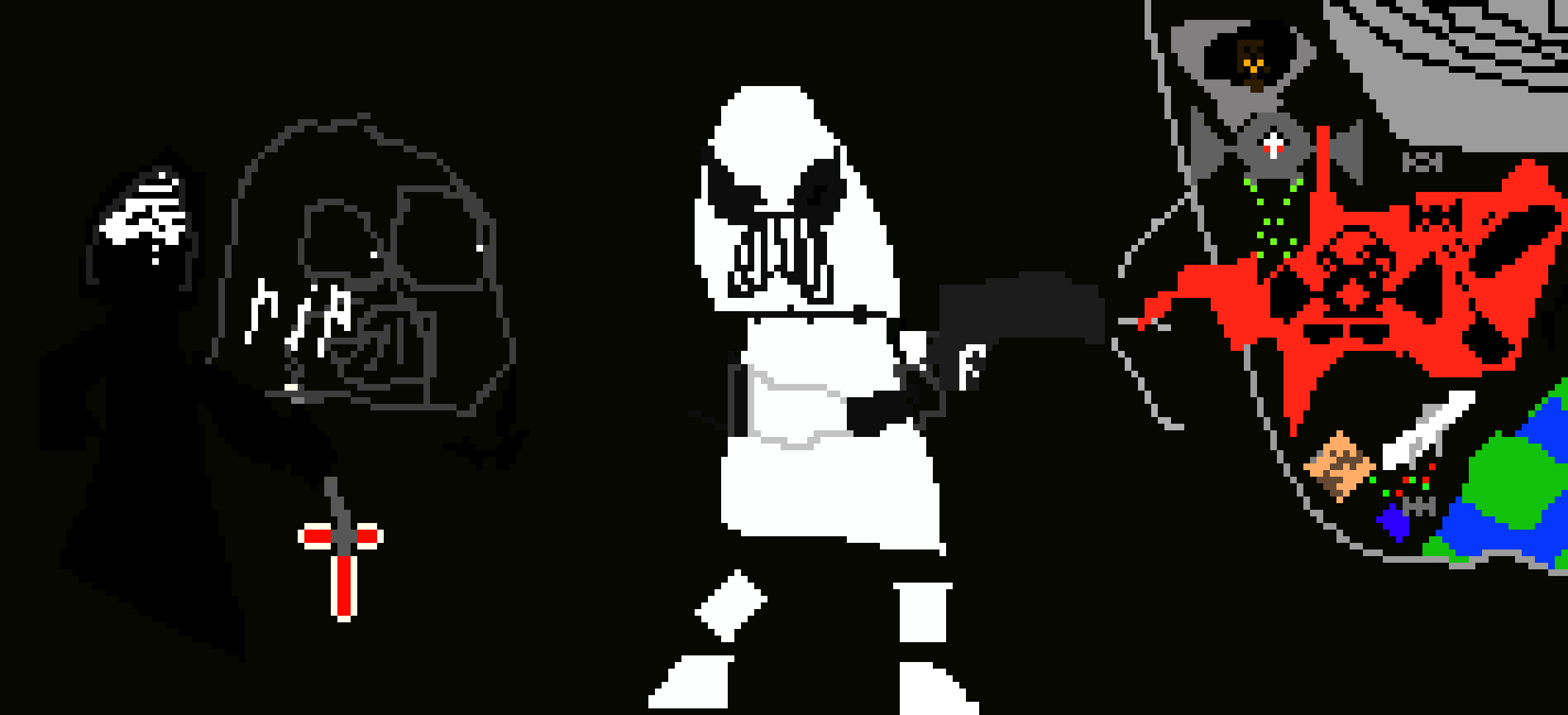 [797ea9] star wars battle while they watch