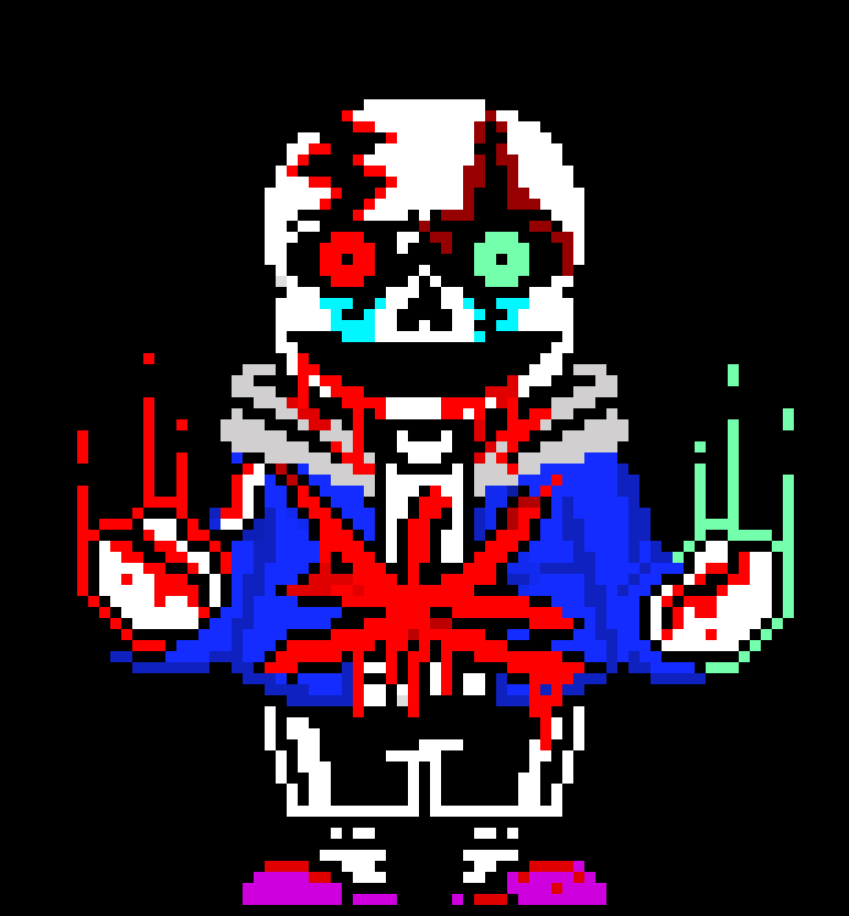 [d19e64] undertale last hope phase 8 with out shading