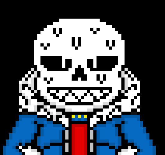 [b63bdb] back off! *moves Frisk behind him*