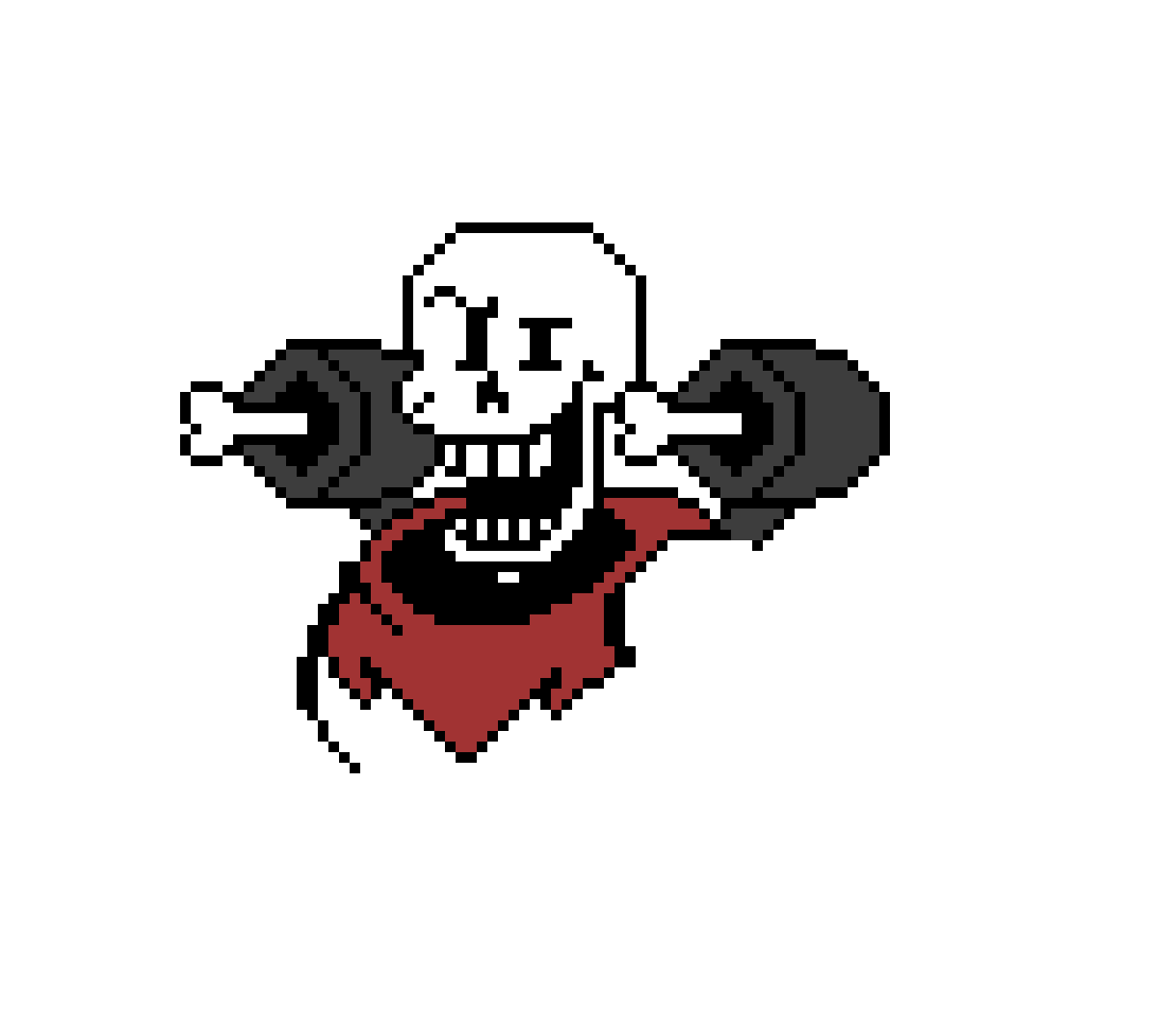 remaking Marissa's Underfell Papyrus WIP