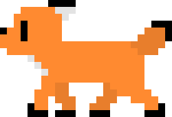 [9664c4] Fox walking frame 1