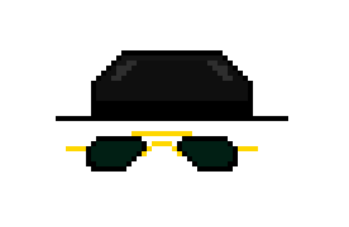 [29a001] fedoraandsunglasses