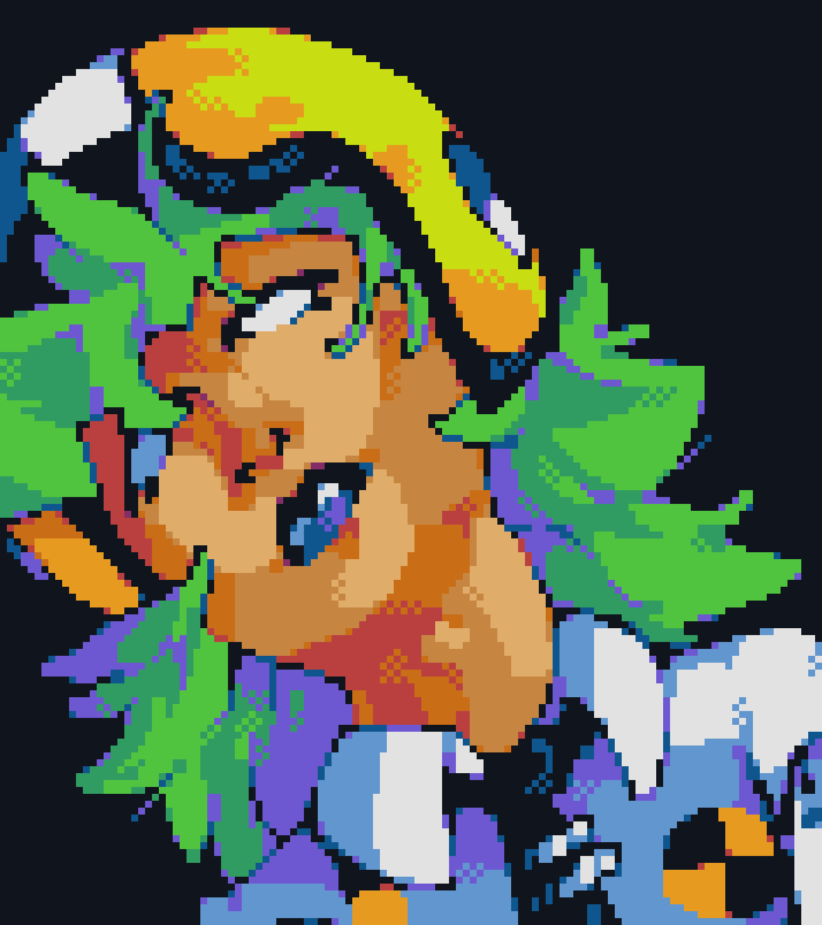 [8426a8] tyty and nice to meet you lucy, im gunther ive seen you before but you arent around often huh