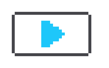 [e5c8ac] Pixel Play Button