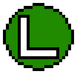 [9664c4] luigi symbol