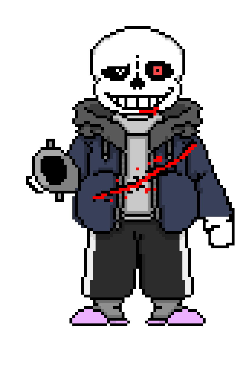 [397979] Sans Phase 2 with a gun