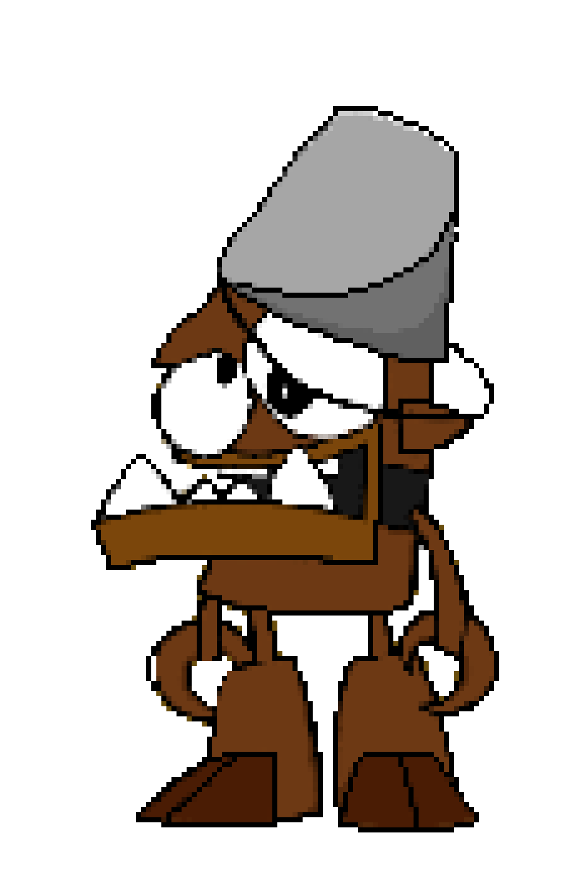 [e7d875] Brown pixel
