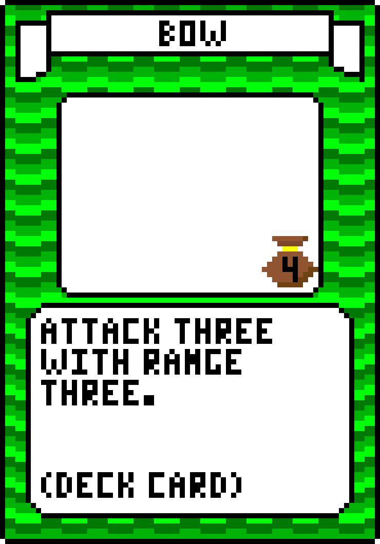 [b7cc55] ForestBow and Arrow Card