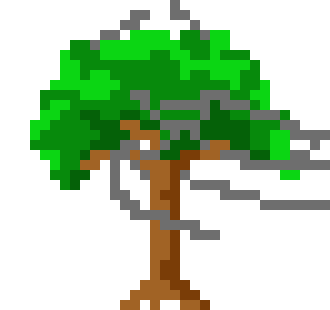 [1041fb] Tree with Smoke