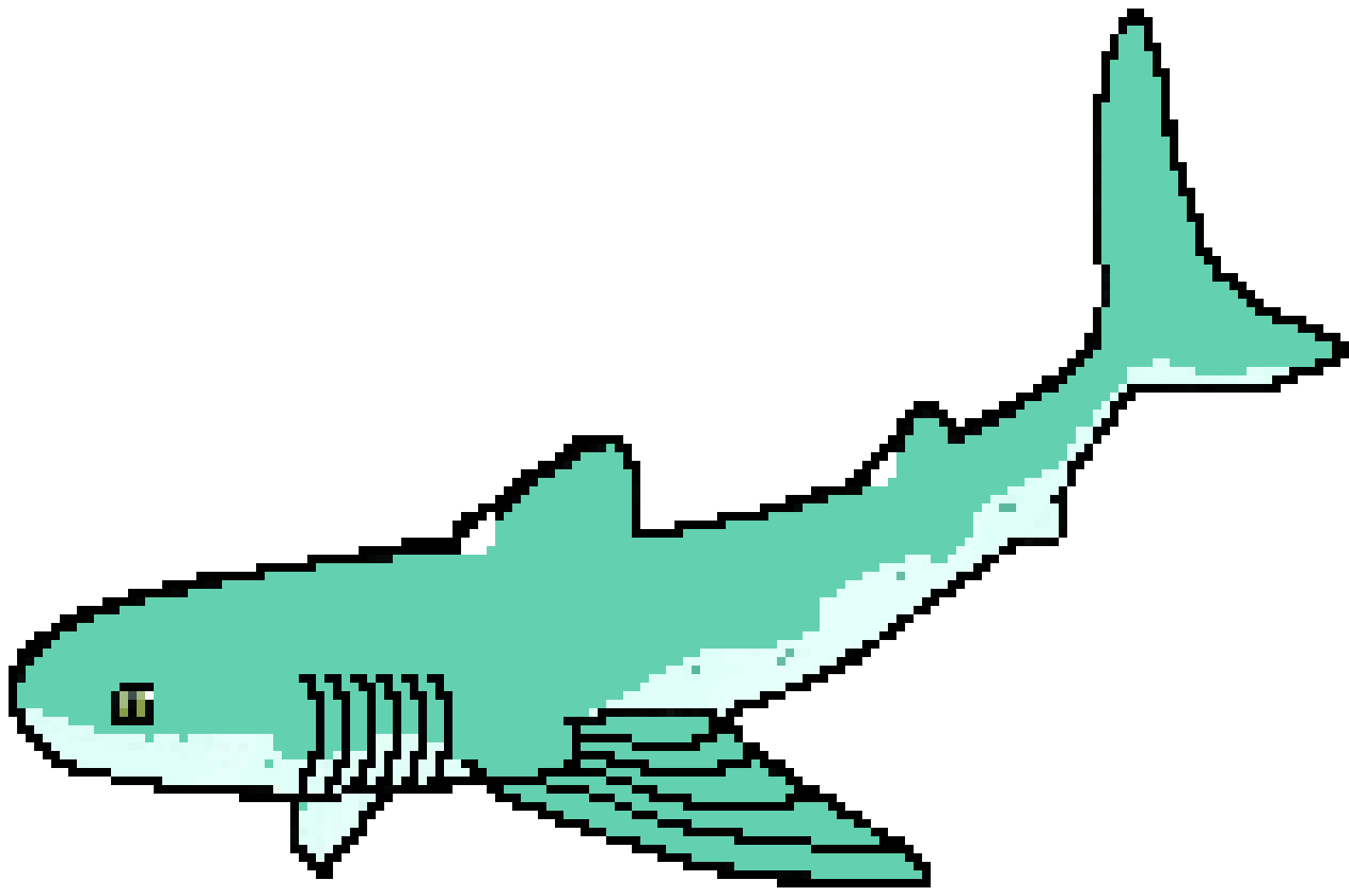 [1fc9fe] Cladoselache - Pixel 2