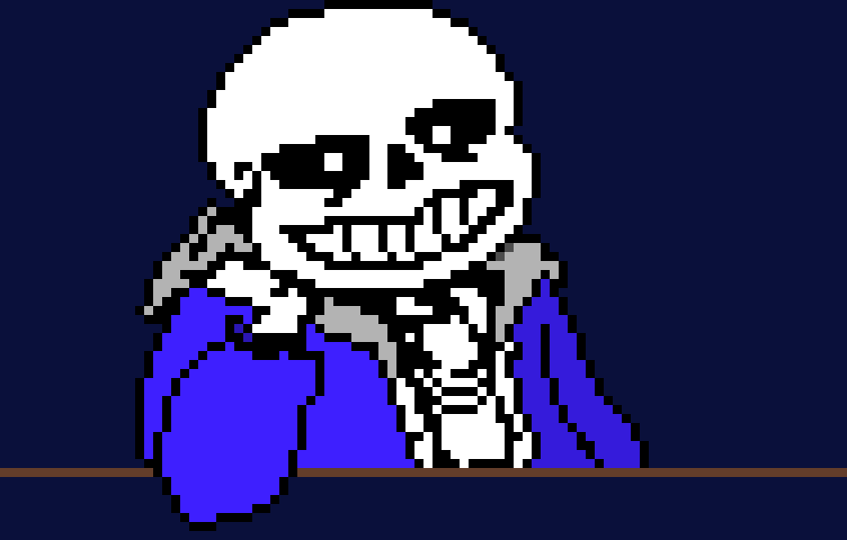 [54c659] sans sprite colored