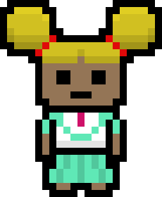 [694d64] danganronpa pixel sprite base - Isoe Shimotsuchibashi V1