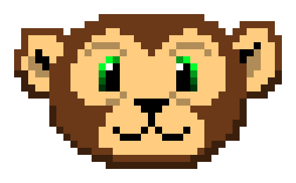 [9664c4] monkey head