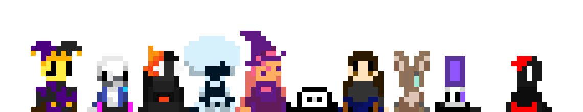 [d3c520] (( I wanna continue adding more characters to this. I may run out of room but I can always expand upwards. ))