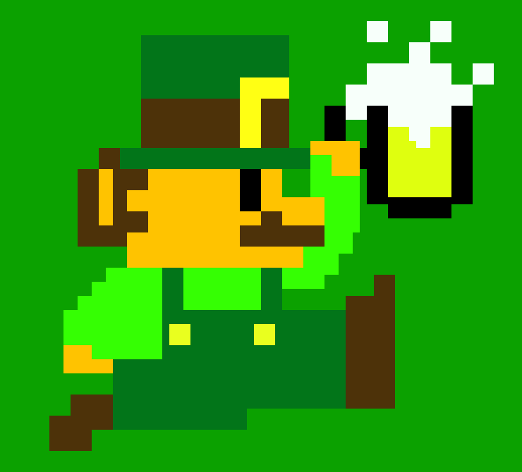 [fe535d] leprechaun luigi