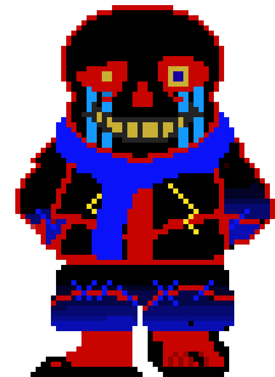 [e8b899] Underverse Error Sans sprite