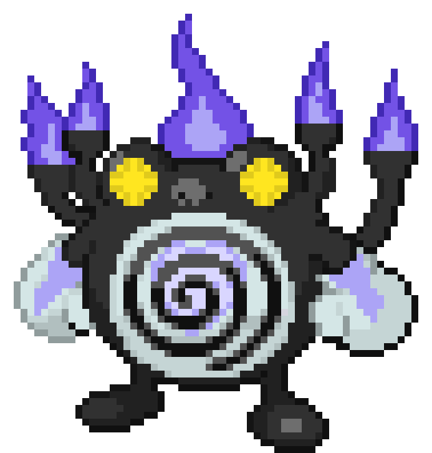 [990543] Chandelure/Poliwhirl