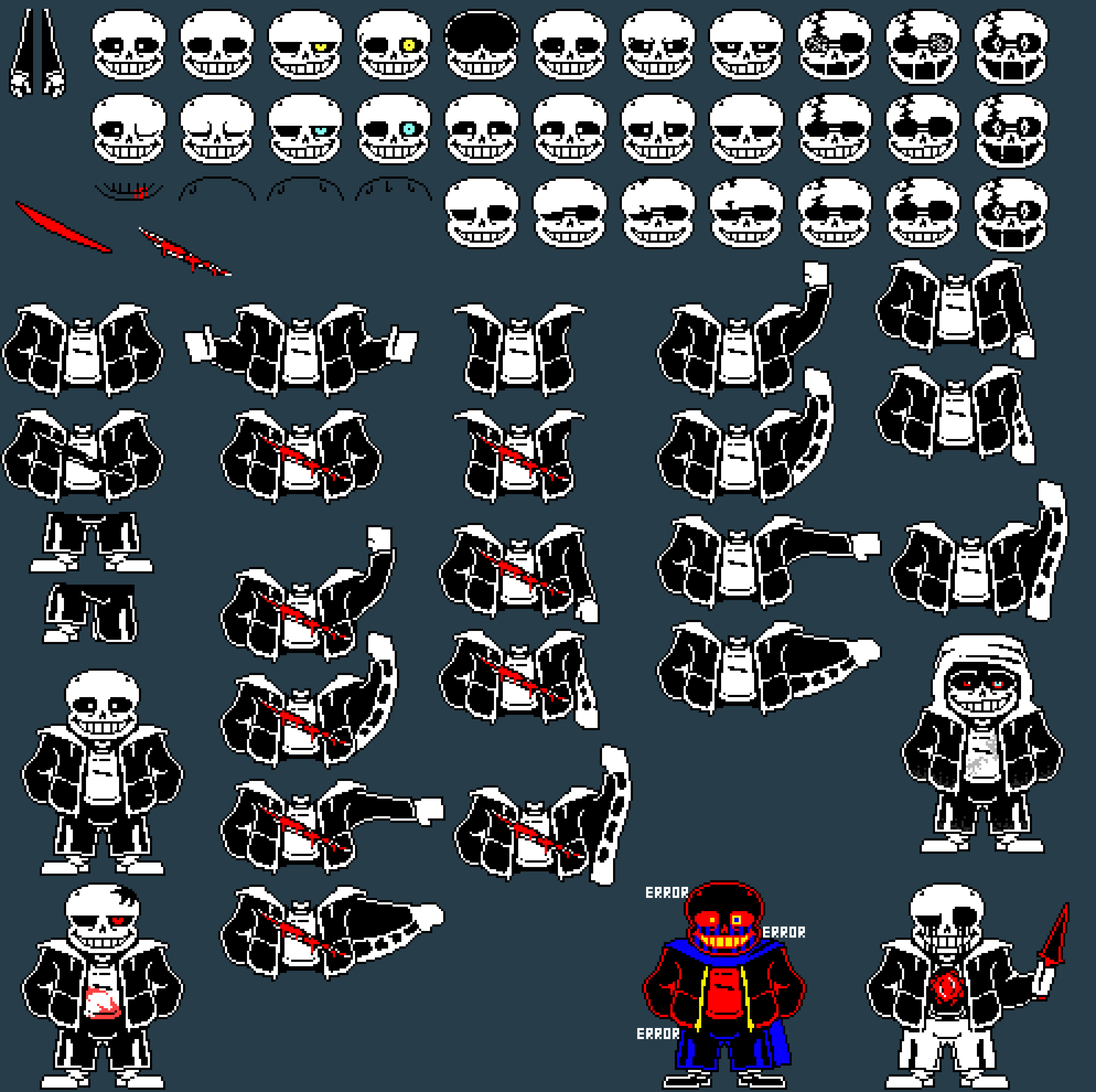 [149017] Sans Sprite Sheet Final V2
