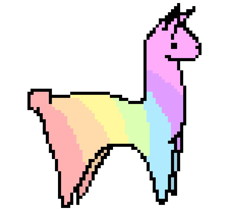 [9664c4] Rainbow Llama