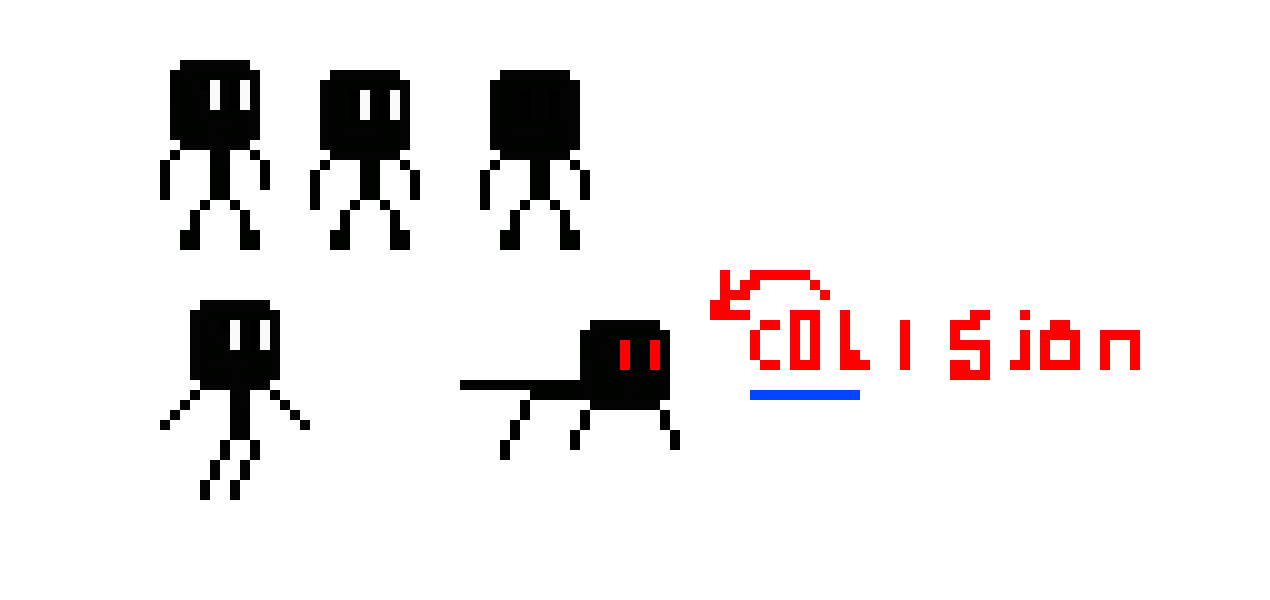 [9664c4] Protagonist sprite sheet