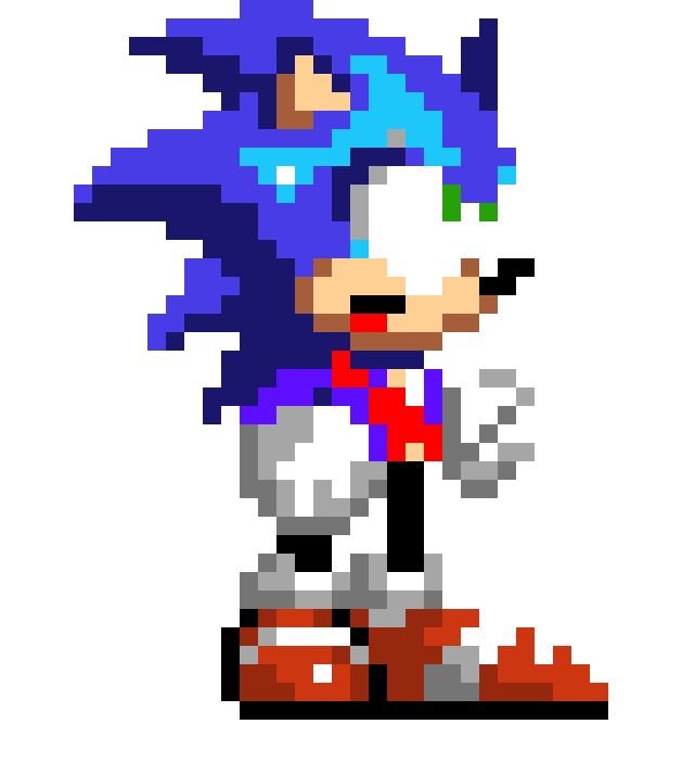 [9664c4] Sonic (Segatale) Sprite - Injured 