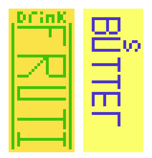 [0b0a08] FRUTI drink and butter squishy