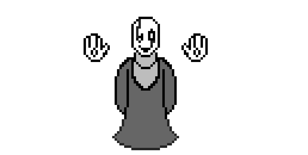 W.D Gaster sprite