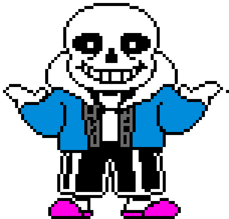 Sans Shrugging Sprite