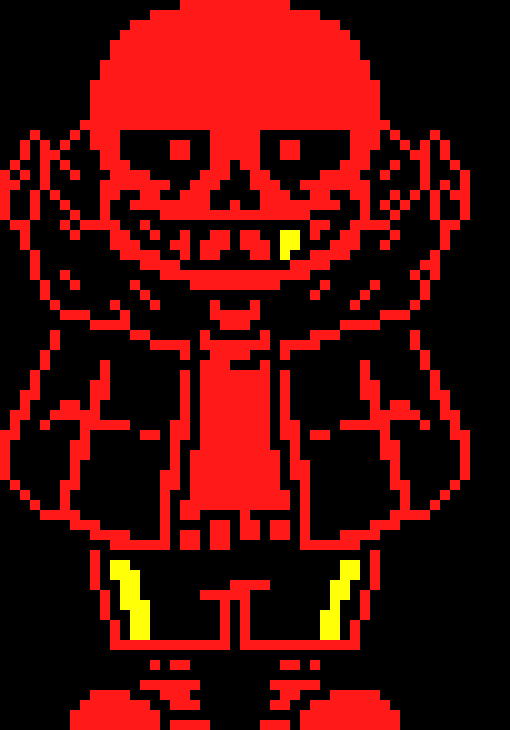 Fell Last Breath Sans Phase 1 Sprite